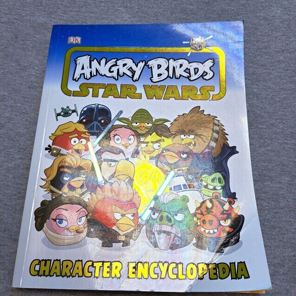 ANGRY BIRDS STAR WARS CHARACTER ENCYCLOPEDIA 2014 PB LUCAS BOOKS BYNGHALL DAKIN - Picture 1 of 8
